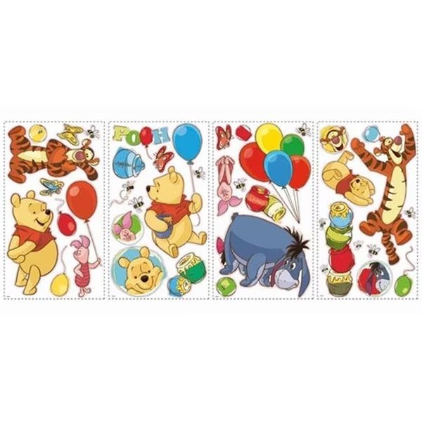 Pooh and Friends Wall Decals, D2D Technologies, Mfr#: D2121312